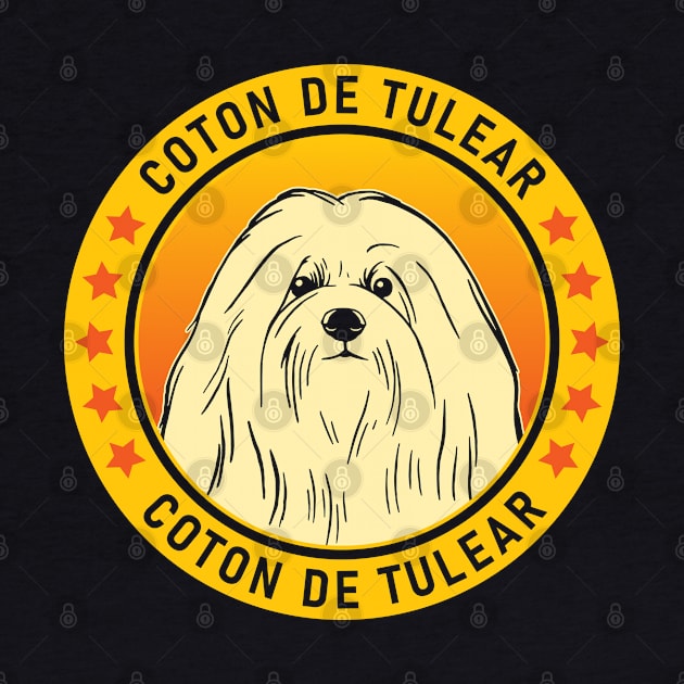 Coton de Tulear Dog Portrait by millersye